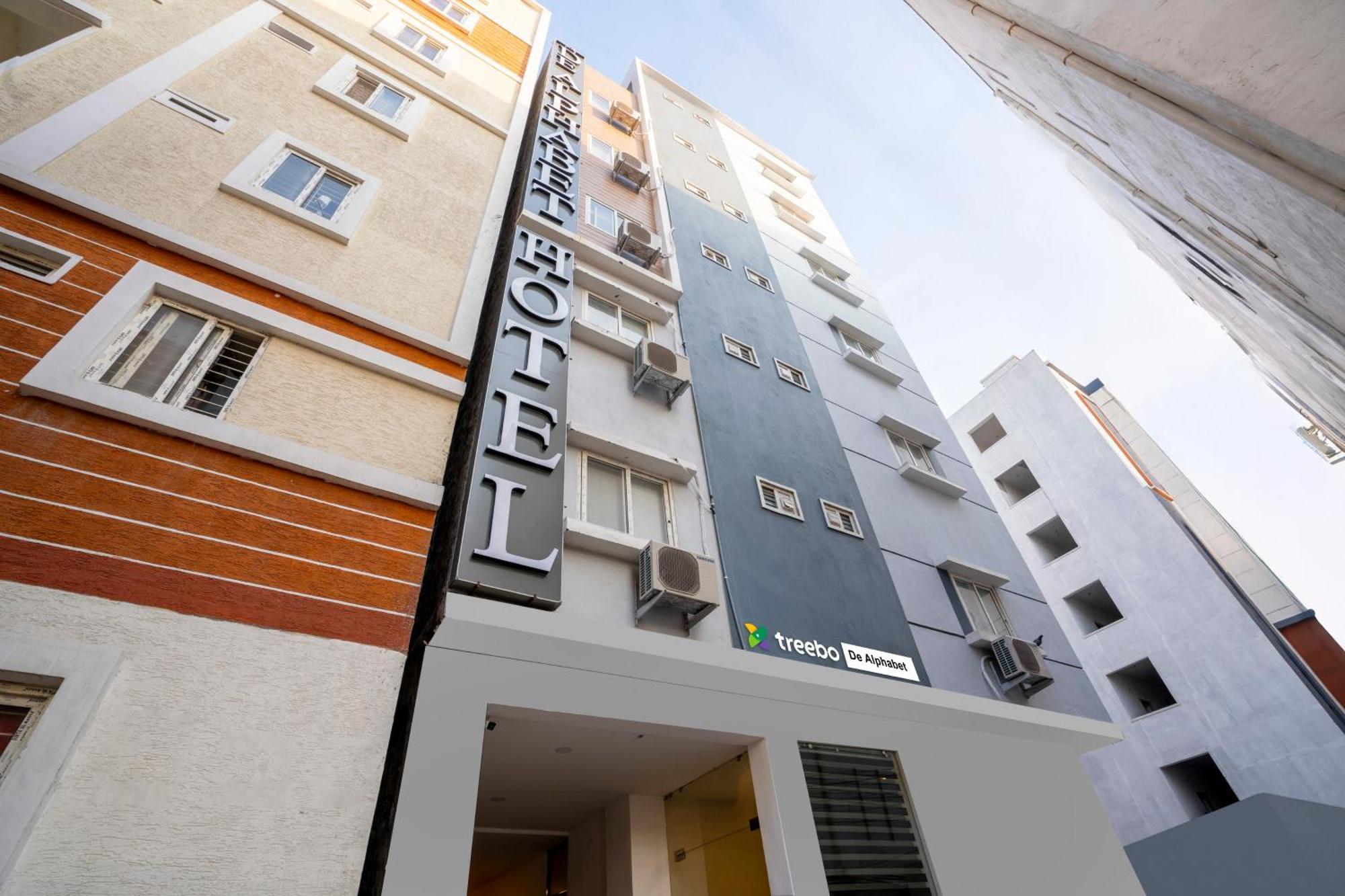 Hotel Treebo De Alphabet Gachibowli Hajdarábád Exteriér fotografie